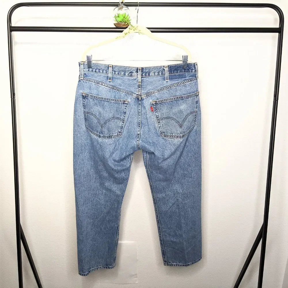 Levi's Light Blue Straight Jeans